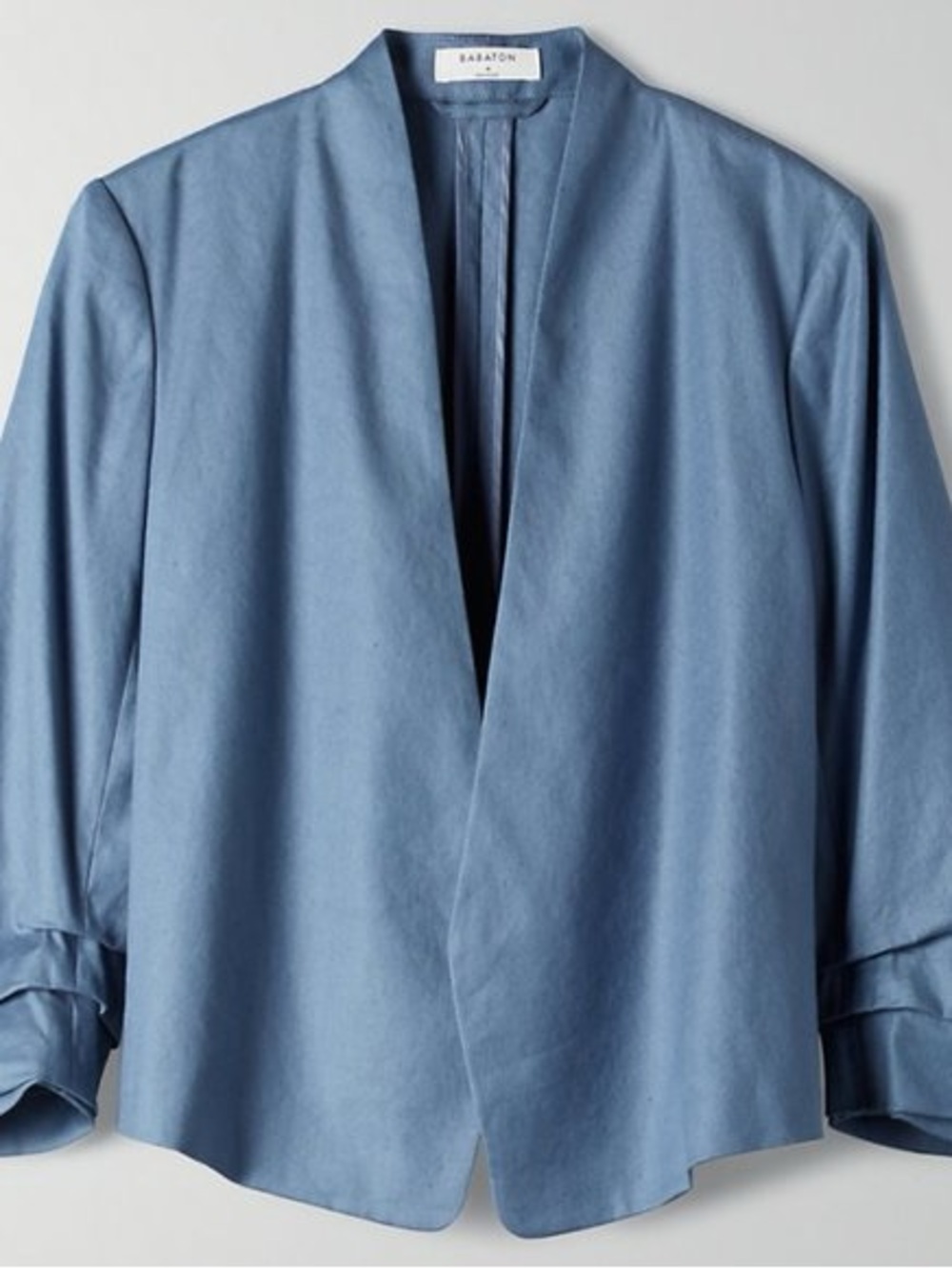 Babaton Cropped Power Waist Blazer